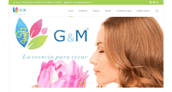 Desktop Screenshot of gmquimica.com